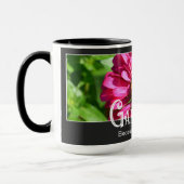 ガーデニング – 殺人は悪いおもしろいことわざ マグカップ (左)