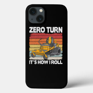 『ガーデニング・転がローンのおもしろい飾り』 iPhone 13ケース