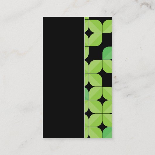 ガーデニング | 造園 | 説明離れ 名刺 (裏面)