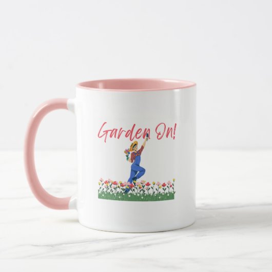 ガーデニング "Garden On" コーヒーカップ (左)
