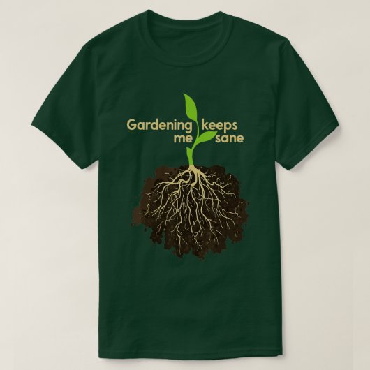 ガーデニ保ング私サンTシャツ自然恋人TShir Tシャツ (デザイン正面)