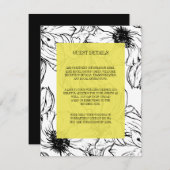 ガーデモダンン |イエロ結婚ーズ詳細 エンクロージャーカード (正面/裏面)