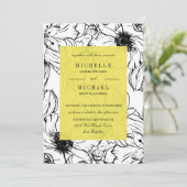 ガーデモダンン |黄色 |フローラ結婚ー 招待状 (スタンド正面)