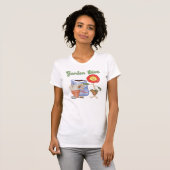 ガーデンおもしろいディバ Tシャツ (正面フル)