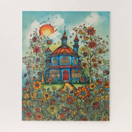 ガーデンお洒落コテージ ジグソーパズル