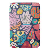 ガーデンお洒落ダンス バスマット (正面縦)