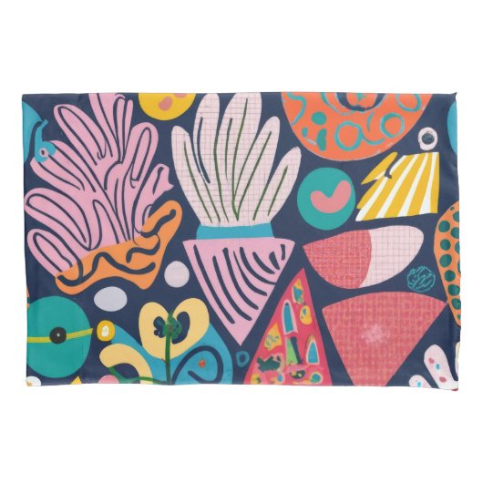 ガーデンお洒落ダンス 枕カバー (正面)