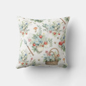 ガーデンお洒落ハーベストフローラ クッション (裏面)
