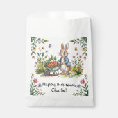 ガーデンお洒落バニーボーイ誕生日バッシュ フェイバーバッグ (正面)