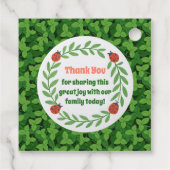 ガーデンお洒落パーティーサンキューラベル フェイバータグ (裏面)