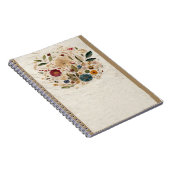 ガーデンお洒落押し花ボヘミア ノートブック (右側)