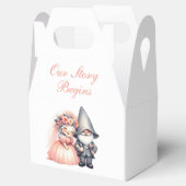 ガーデンお洒落格言オレンジサマー結婚ズ フェイバーボックス (オープン)