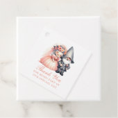 ガーデンお洒落格言オレンジズ結婚サンキュー フェイバータグ (インサイチュ)