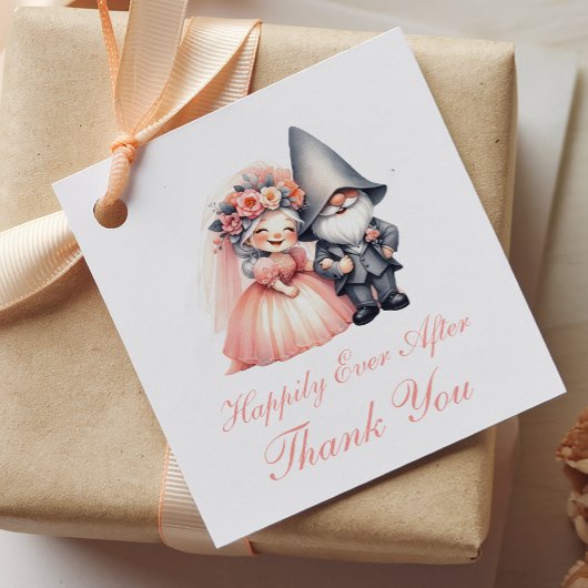 ガーデンお洒落格言オレンジズ結婚サンキュー フェイバータグ