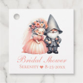 ガーデンお洒落格言ブライダルシャワー フェイバータグ (正面)