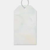 ガーデンお洒落素朴ワイルドフラワーサマー結婚ズ ギフトタグ (裏面)