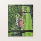 ガーデンかわいらしシェッド ジグソーパズル (縦)