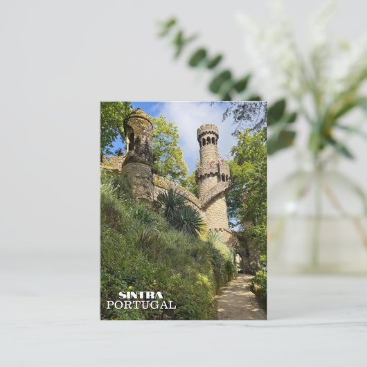 ガーデンかわいらしシントラポルトガル旅行写真 シーズンポストカード (スタンド正面)