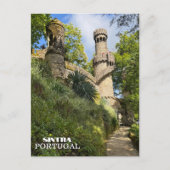ガーデンかわいらしシントラポルトガル旅行写真 シーズンポストカード (正面)