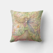 ガーデンかわいらしフラワーフェアリー装飾用クッション クッション (裏面)