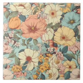 ガーデンかわいらしフローラ タイル
