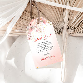 ガーデンかわいらしワイルドフラワーズスウィート16 ギフトタグ