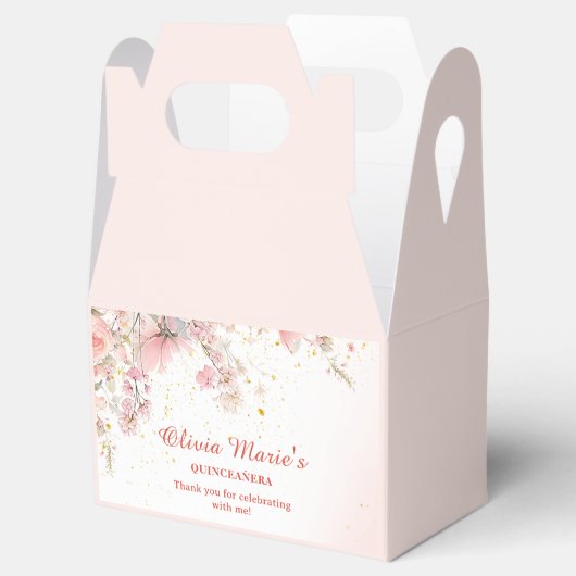 ガーデンかわいらしワイルドフラワーズスウィート16 フェイバーボックス (オープン)