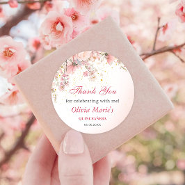 ガーデンかわいらしワイルドフラワーズスウィート16 ラウンドシール