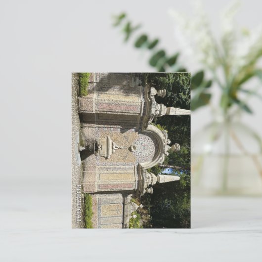 ガーデンかわいらし，シントラポルトガル写真旅行 シーズンポストカード (スタンド正面)