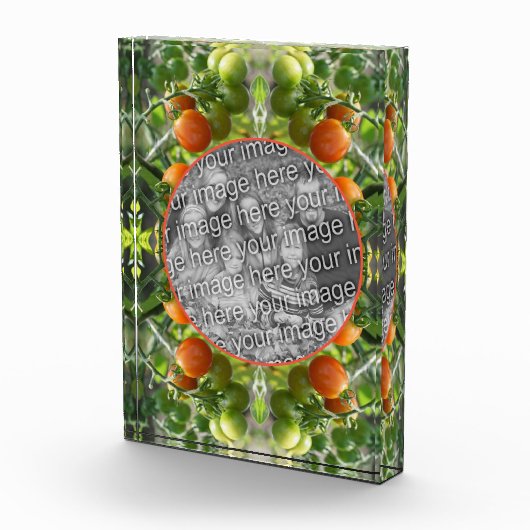 ガーデンさくらんぼトマトのフレーム自分のフレームを追加 フォトブロック (右)