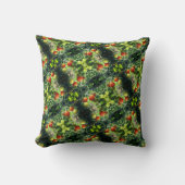 ガーデンさくらんぼトマト抽象芸術自然 クッション (正面)