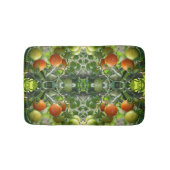 ガーデンさくらんぼトマト抽象芸術自然 バスマット (正面)