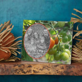 ガーデンさくらんぼトマト自分の写真を追加 フォトプラーク (側面)