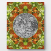 ガーデンさくらんぼトマト自然あなたの写真を追加 フォトプラーク (正面)