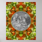 ガーデンさくらんぼトマト自然あなたの写真を追加 ポスター (正面)