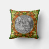 ガーデンさくらんぼトマト自然自分の写真を追加 クッション (裏面)