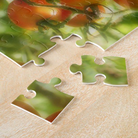 ガーデンさくらんぼトマト自然自分の写真を追加 ジグソーパズル (側面)