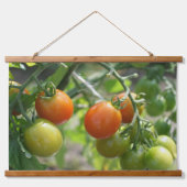 ガーデンさくらんぼトマト自然 吊り下げ型タペストリー (正面)