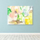 ガーデンでワミィII キャンバスプリント (インサイチュ (ウッドフロア))