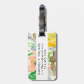 ガーデンでワミィII ラゲッジタグ (裏面縦)