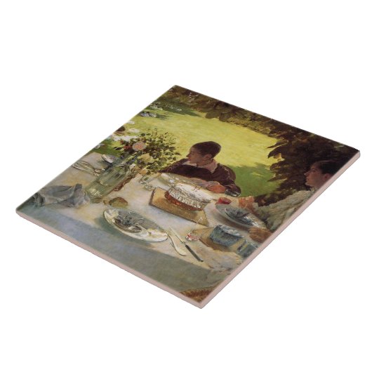 ガーデンで朝食 タイル (側面)