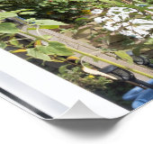 ガーデンとナローボート ポスター (コーナー)