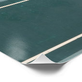 ガーデンとナローボート ポスター (コーナー)