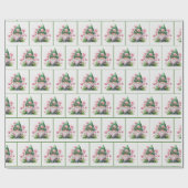 ガーデンにアイルランドのレプレシャン ラッピングペーパー (フラット)