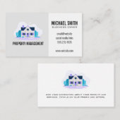 ガーデンのある建築ホーム 名刺 (正面/裏面)