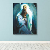 ガーデンのアゴニー, 1898によってフランシュワルツ キャンバスプリント (インサイチュ (ウッドフロア))