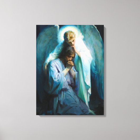 ガーデンのアゴニー, 1898によってフランシュワルツ キャンバスプリント (正面)