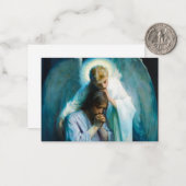 ガーデンのアゴニー, 1898によってフランシュワルツ ノートカード (正面/裏面インサイチュ)