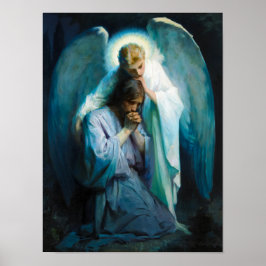 ガーデンのアゴニー， 1898によってフランシュワルツ ポスター