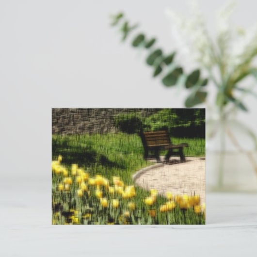 ガーデンのデジタル効果のスタイル"impression" シーズンポストカード (スタンド正面)